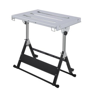 Welding Table  - Adjustable Height & Tilt Portable Workbench - 1 of 4