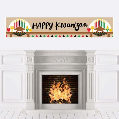 Big Dot of Happiness Happy Kwanzaa - Party Decorations Party Banner