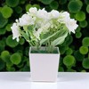 Unique Bargains Artificial Plants Spring Flower Plastic 2.95"x2.95"x7.87" 1 Pc - 2 of 4