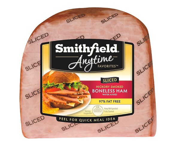 Smithfield Anytime Sliced Hickory Smoked Boneless Ham - 2-2.75lbs - price per lb