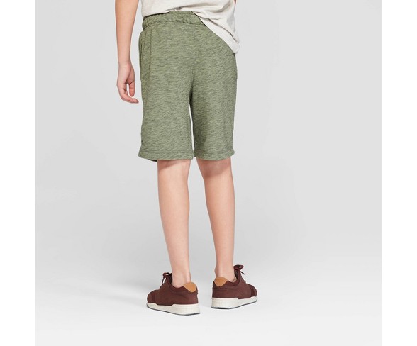 Boys Knit Jogger Shorts Cat And Jack And 153 Green Desertcart