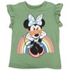Disney Minnie Mouse Baby Girls T-Shirt and Shorts Outfit Set Infant to Toddler - 3 of 4