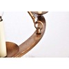 Elegant Lighting Maine Collection Chandelier D32.4 H23.25 Lt:6 Burnished Nickel Finish - 2 of 4