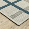 Oriental Weavers Torrey 7150H Light Grey/ Blue Indoor/Outdoor Area Rug - 5'3" x 7'3" - 3 of 4