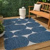 JONATHAN Y Rayna Modern Geometric Organic Shapes Indoor/Outdoor Area Rug - 3 of 4