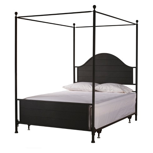 Featured image of post Black Canopy Bed Frame Queen : I&#039;ve been looking for a headboard or bed frame that would fit around our sturdyjamie pi bought this bed after having a metal canopy bed that would make noise every time i moved.
