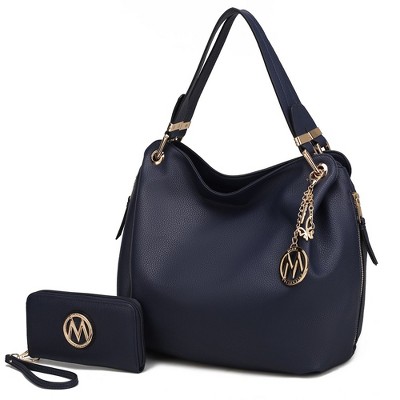 MKF Collection Fabienne Vegan Leather Women’s Hobo Bag with Wallet by Mia K