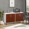 Modern Sideboard, Buffet Cabinet, Console Table with Adjustable Shelves, Anti-Topple Design, and Large Countertop - 2 of 4