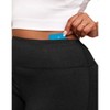 Walkpop Women's Haley Heather Shorty Legging Activewear - 2 of 3
