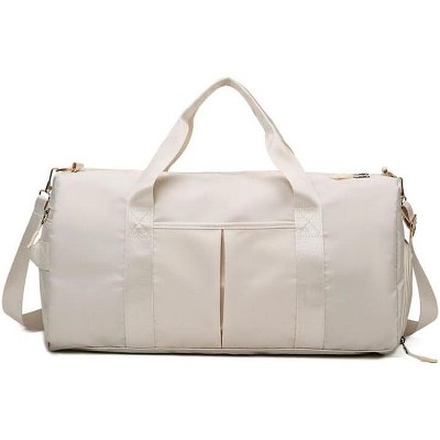 Men's and women's small-sized fitness bags, fitness bags for sports and weekend vacations, shoe and wet clothing compartments