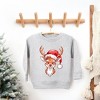 The Juniper Shop Cute Reindeer Head Toddler Graphic Sweatshirt - 2 of 3