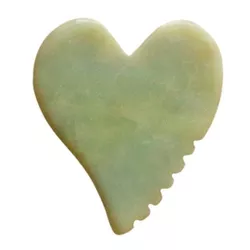 Mei Apothecary Mini Jade Heart Gua Sha Tool