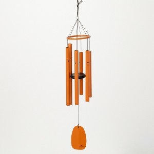 Woodstock Chimes Bells of Paradise Wind Chime Orange 32" - 1 of 4