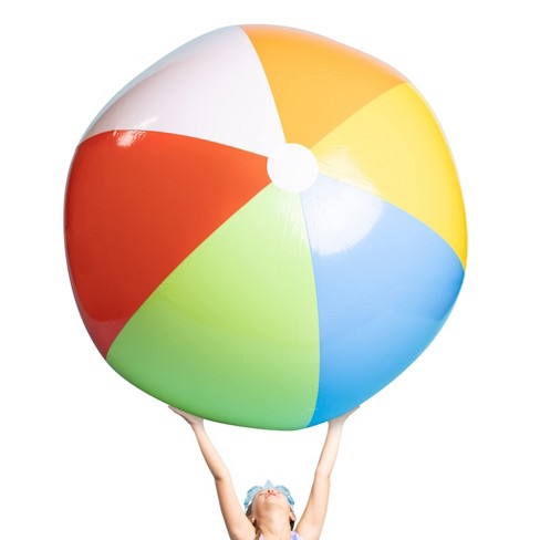 Top Race 5 Ft Giant Beach Ball Large Beach Balls 16 In Diameter Target