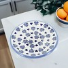 Blue Rose Polish Pottery A114 Andy Dessert Plate - 2 of 2