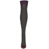 Memoi Women's Leaf Burst Over The Knee Warm Knit Sock - 2 of 4