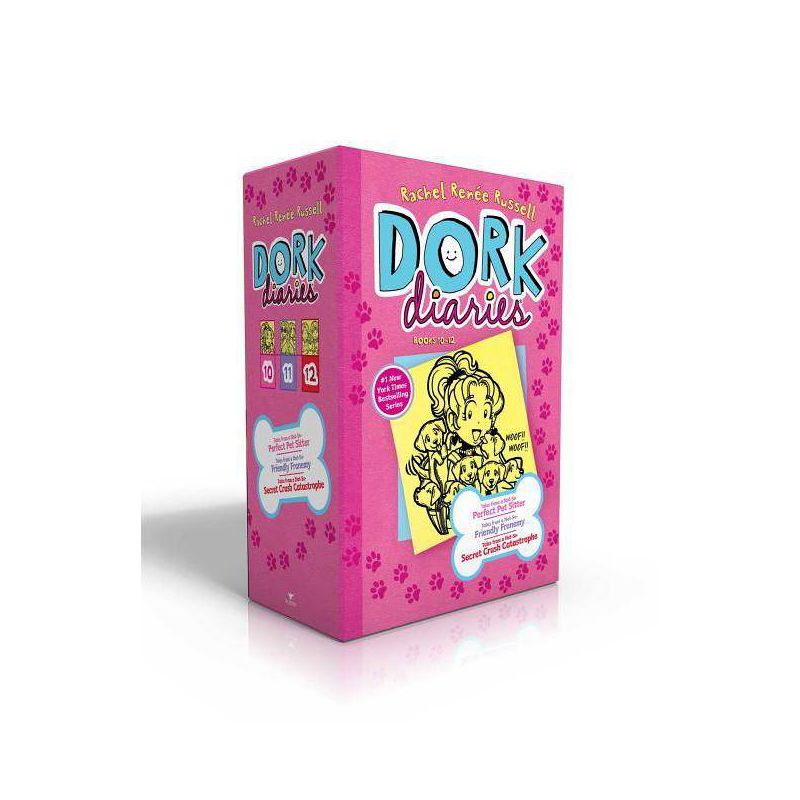 Dork Diaries Books 10-12 (Boxed Set) - by  Rachel Renée Russell (Hardcover), 1 of 2