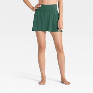 Women's Everyday Soft Mid-Rise Skort 14.5" - All In Motion™ - 1 of 4