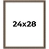 PosterPalooza | Sculpted Silver Picture Frame - UV Acrylic, Foam Board Backing, Hanging Hardware - 2 of 4