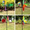 Cartoon Animal Windmill Colorful Windmill Wind Spinner Decoration Waterproof Pinwheel - 3 of 3