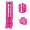 Unique Bargains Women's Heatless Voluminous Hair Roller 3.11"x0.83" Rose Red 2pcs - 3 of 4