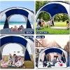 Anybear Easy Beach Tent Pop Up Canopy UPF50+ with Side Wall for Camping 12x12FT - 3 of 4