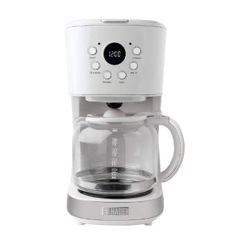 Homeart Coffee Virtuoso Gourmet Coffee Maker with Automatic Anti Drip, Auto  Shut-Off & Removable Filter Holder, Makes 12 Cups - Chrome