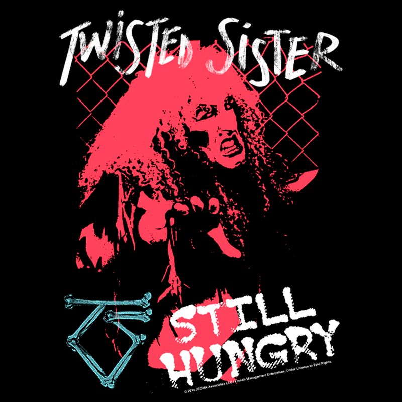 Men's Twisted Sister Still Hungry T-Shirt, 2 of 6