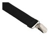 INSPIRE CHIC Gender Neutral Set Y Shape Adjustable Elastic Shoulder Strap Suspenders Bow Tie - 3 of 4