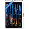 Trends International DC Comics Gotham Knights - Logos Framed Wall Poster Prints - 3 of 4