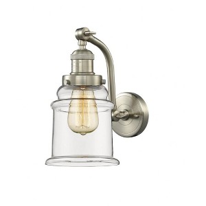 Franklin Restoration - 1 Light Canton Wall Sconce In IndustrialStyle-11.5 Inches Tall and 6 Inches Wide - 1 of 1