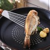 1pc Stainless Steel Frying Shovel For Egg Steak Fish Slice; Non-slip Frying Spatula; Leaky Shovel; Cookware; Kitchen Supplies - 4 of 4