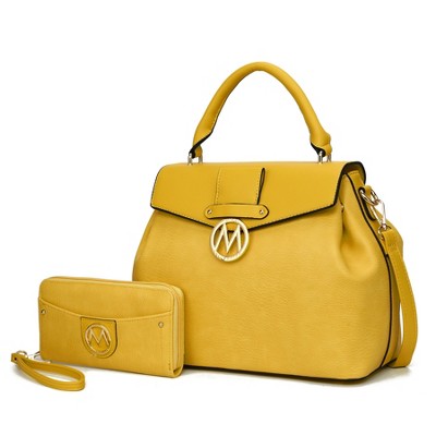MKF Collection Aurora Women's Satchel bag with Wallet by Mia k