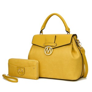 MKF Collection Aurora Women's Satchel bag with Wallet by Mia k - 1 of 4