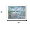 HomeRoots Coastal Porch White Framed Print Wall Art - 3 of 4