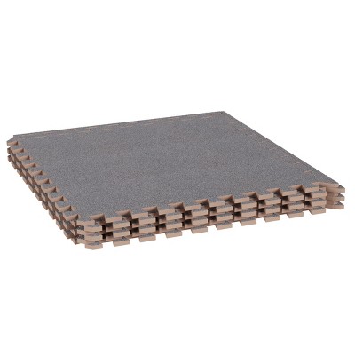 2'1"x2'1" Square Floor Mat Gray - Fleming Supply