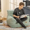 Hooseng Bean Bag Chair with Filler, Big Floor Sofa with Tufted Soft Armrests & Side Pocket, Premium Lazy Sofa for Adults, Living room, Bedroom, Dorm - 4 of 4