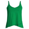 Lands' End Women's Tulip Hem Tankini Top - 3 of 4