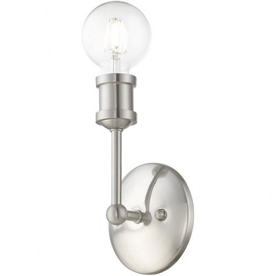 Lansdale Brushed Nickel 8.5" Contemporary Vanity Light