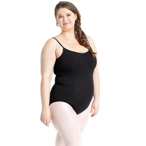 Capezio Light Blue Women's Classics V-Neck Camisole Leotard, Large