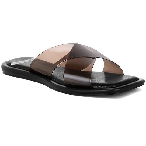 Обувь Rag & Co Womens Kimama Criss Cross Strap Slip Ons 7