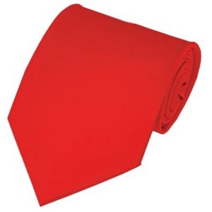 Solid Color 3.5 Inch Wide And 62 Inch Extra Long Necktie For Big & Tall Men - 1 of 4