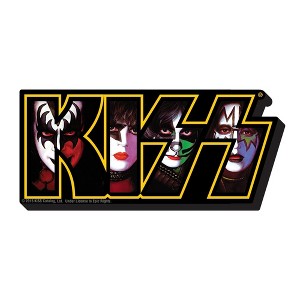 Aquarius Puzzles KISS Logo Funky Chunky Magnet - 1 of 3