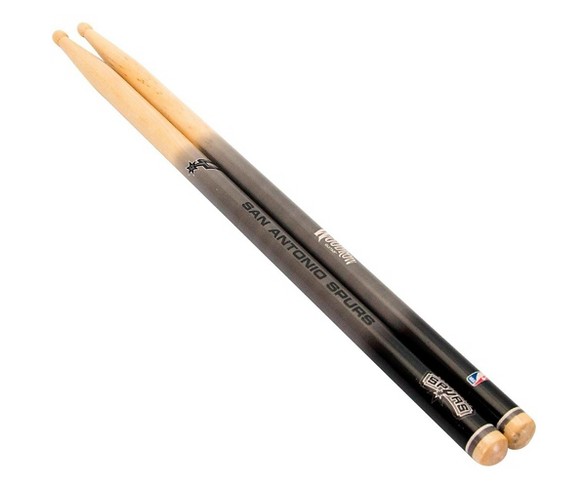 Woodrow Guitars NBA Collectible Drum Sticks San Antonio Spurs 5A
