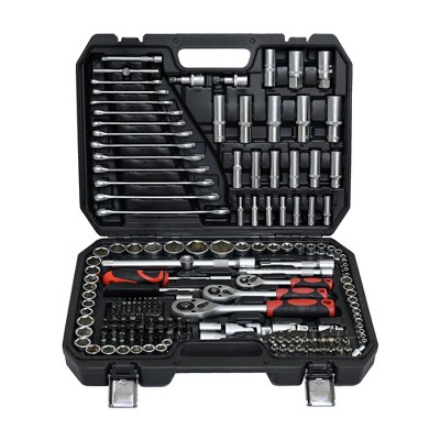VASIP Tool Set— 171Pcs Socket and Ratchet Wrench Tool Set with Toolbox,for  Home and  Car Repair