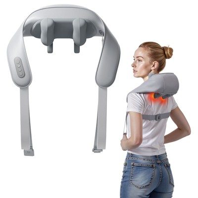 HONGGE Deep Tissue 6D Neck Massager Shiatsu Shoudler Massager with Heat Therapy