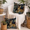 2Pack William Morris Rabbit Throw Pillow Covers Floral Art Nouveau Home Decor Chinoiserie Pillowcase 18x18 Inch 1-Sided Print - 4 of 4