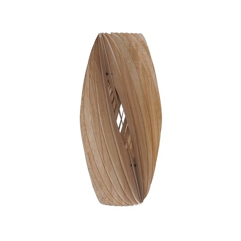 19 75 Modern White Oak Wood Hanging Pendant Lamp Brown Ore International Target