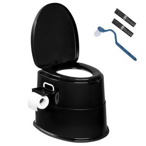 Karl Home | Portable Outdoor Toilet with Non-Slip Mat - 1 of 1