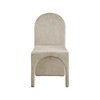 Meridian Furniture,Summer Velvet Dining Side Chair, Set of 2 - 3 of 4